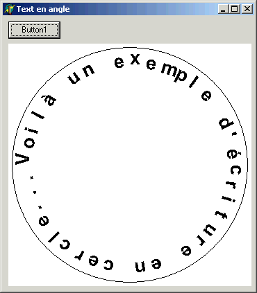 D7 Comment Dessiner Du Text Le Long D Un Polyline Delphi